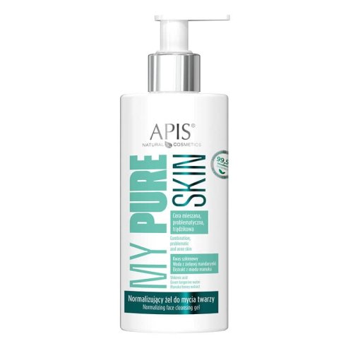 Przejdź do produktu Apis MY PURE SKIN Normalizujący żel do mycia twarzy  300 ml