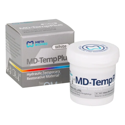Przejdź do produktu MD-TEMP PLUS cement tymczasowy biały, 40g