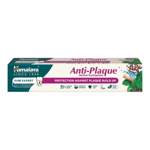 Przejdź do produktu HIMALAYA Herbals Anti-Plaque 75ml - pasta do zębów przeciw osadzaniu się kamienia nazębnego