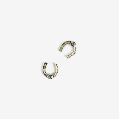 Przejdź do produktu Semilac Ozdoba do manicure Złota podkowa 2 szt.