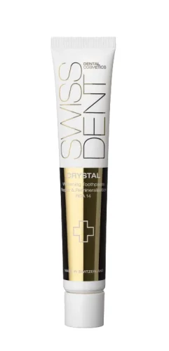 Przejdź do produktu SWISSDENT CRYSTAL krem wybielający i remineralizujący, 50 ml