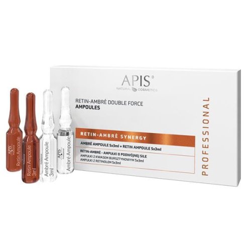 Przejdź do produktu Apis RETIN- AMBRE SYNERGY Ampułki o podwójnej sile 10x3ml