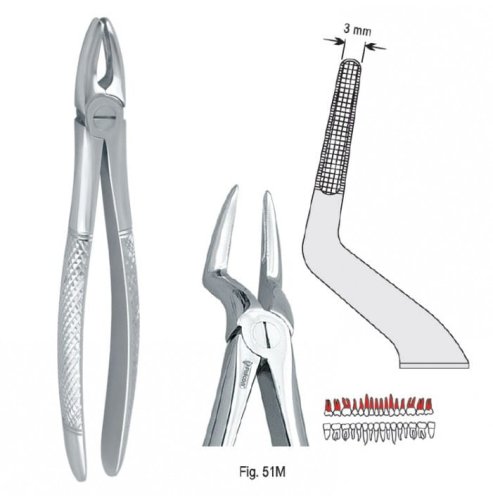 Przejdź do produktu Kleszcze ekstrakcyjne mod. Europejski do korzeni górnych długie fig. 51M