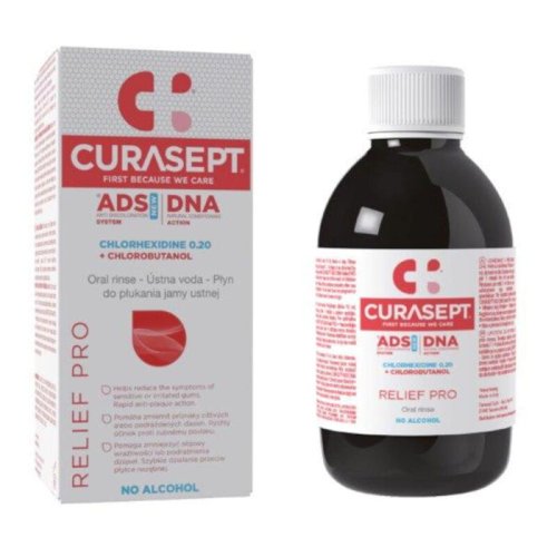 Przejdź do produktu Płyn do płukania jamy ustnej CURASEPT ADS DNA 0.20 CHX + Chlorobutanol