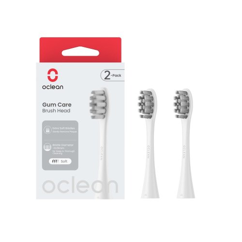Przejdź do produktu Oclean końcówki do szczoteczki Ochrona Dziąseł 2szt. kolor: biały P1S12 W02