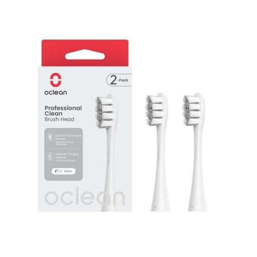 Przejdź do produktu Oclean końcówki do szczoteczki Professional Clean 2szt. kolor: szary P1C10