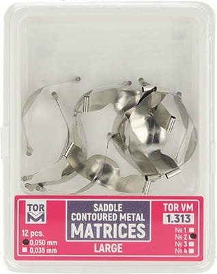 Przejdź do produktu Matryce siodłowe (op. 12 szt.) duże (2) - 0,050mm
