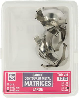 Przejdź do produktu Matryce siodłowe (op. 12 szt.) duże (3) - 0,035mm