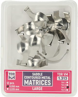 Przejdź do produktu Matryce siodłowe (op. 12 szt.) duże (3) - 0,050mm