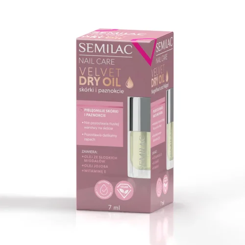 Przejdź do produktu Semilac Suchy olejek do paznokci i skórek Velvet Dry Oil 7 ml