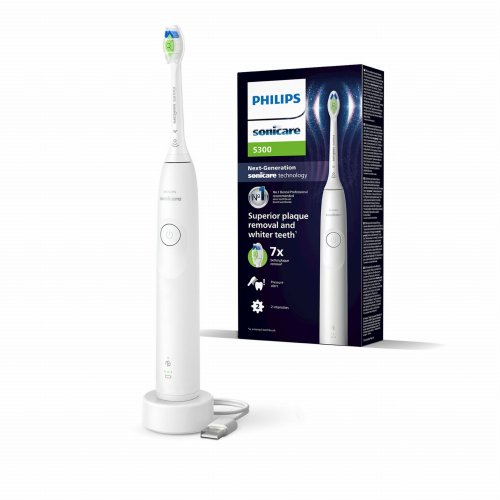 Przejdź do produktu SONICARE Philips Szczoteczka 5300 WHITE - biała HX7108/01
