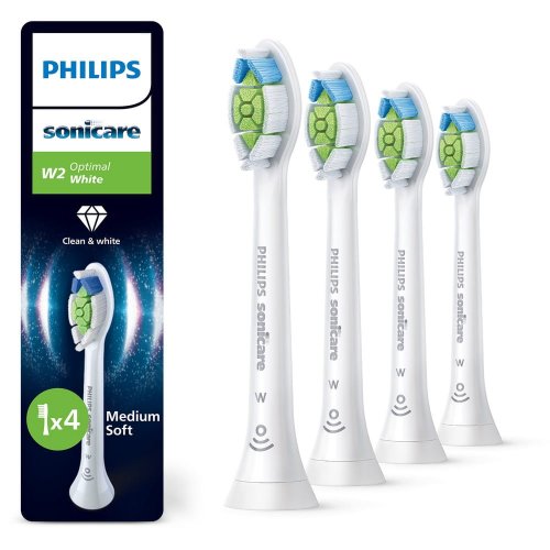 Przejdź do produktu SONICARE Philips końcówki do szczoteczki Optimal White Standard (4szt.) - HX6064/87