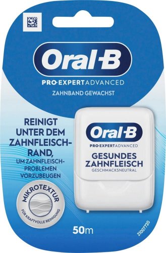 Przejdź do produktu Oral-B nić do zebów Pro-Expert Advanced o neutralnym smaku 50m
