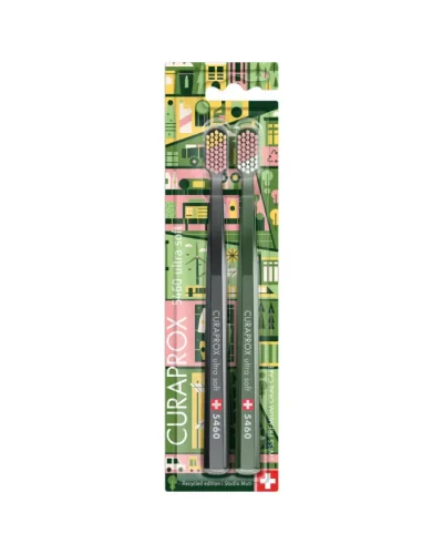 Przejdź do produktu Curaprox Szczoteczka do zębów CS 5460 Edycja Recycled 2025, 2 szt.