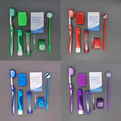 Przejdź do produktu Zestaw podróżny ortodontyczny w kosmetyczce 