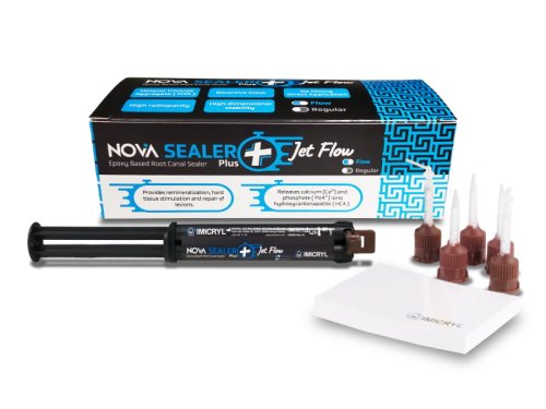 Przejdź do produktu NOVA SEALER PLUS JET FLOW 15g- bioaktywne wypełnienie kanału korzeniowego