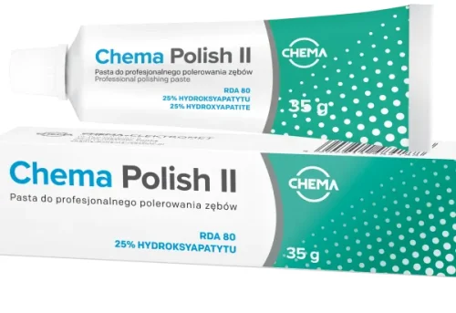Przejdź do produktu Chema Polish II -Pasta do polerowania koron i szyjek zębów 35gi