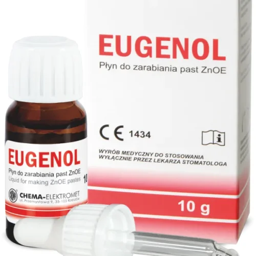 Przejdź do produktu EUGENOL Płyn do zarabiania past ZnOE 10g