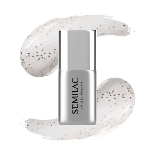 Przejdź do produktu Semilac Top do lakierów hybrydowych T33 Top No Wipe Old Money 7 ml