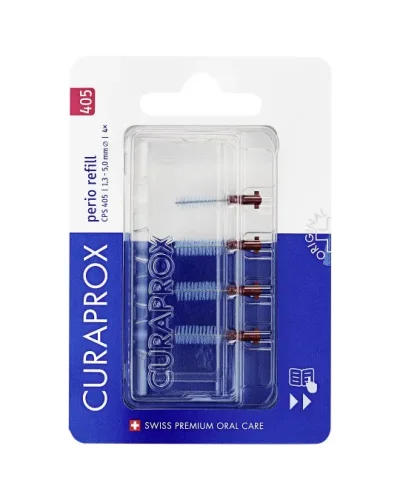 Przejdź do produktu Curaprox szczoteczki międzyzębowe CPS 405 Perio Refill 4x