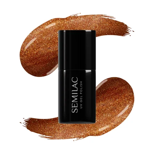 Przejdź do produktu Semilac Lakier hybrydowy 944 Glazed Cinnamon 7 ml