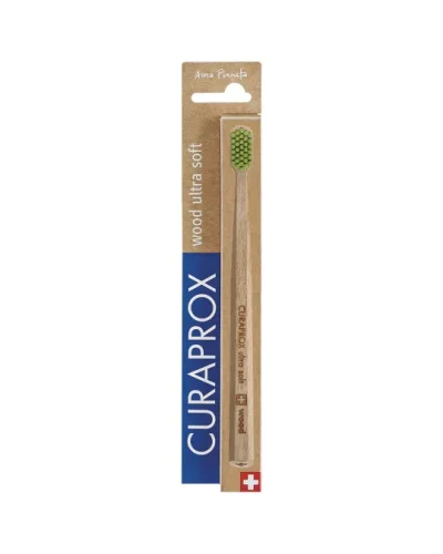 Przejdź do produktu Curaprox Szczoteczka do zębów Wood Ultra soft 