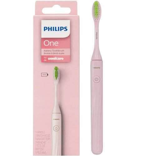 Przejdź do produktu PHILIPS SONICARE ONE HY1100/56 PINK Szczoteczka soniczna na baterie