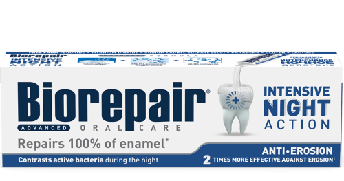 Przejdź do produktu BIOREPAIR Night 75ml - profilaktyczna pasta NA NOC naprawiająca powierzchnię szkliwa