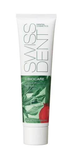 Przejdź do produktu SWISSDENT Toothpaste BIOCARE 100ml- wybielająca pasta kompleksowo chroniąca zęby (ZIELONA)