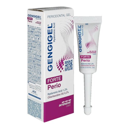 Przejdź do produktu GENGIGEL Perio INTENSIVE CARE 1,2% HA oraz 0,20% CHX Gel 8ml - żel z kwasem hialuronowym i chorheksydyną