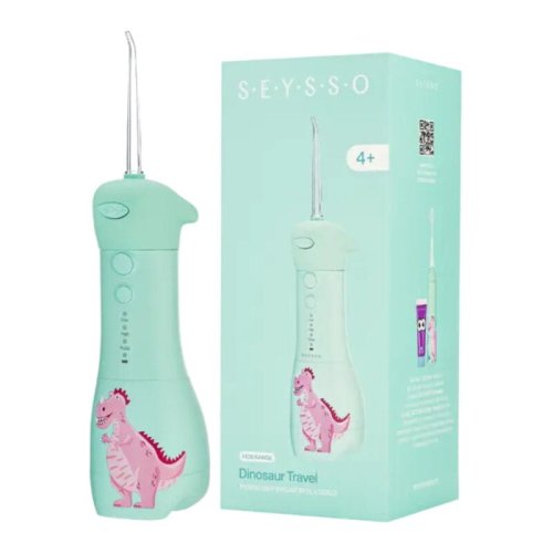 Przejdź do produktu SEYSSO Kids DINOSAUR Coral - bezprzewodowy irygator do zębów dla dzieci