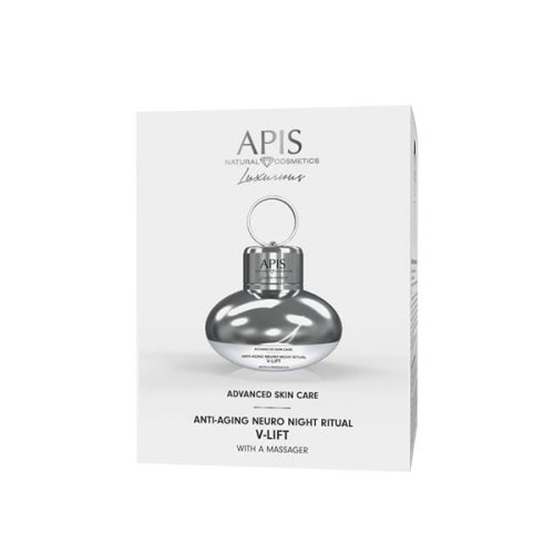 Przejdź do produktu Apis ADVANCED SKIN CARE Przeciwzmarszczkowy neuro-rytuał V-LIFT na noc z masażerem  50 ml 