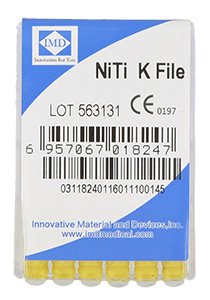 Przejdź do produktu Pilniki kanałowe NiTi (op. 6 szt.) dł. 25 mm - K-File 20