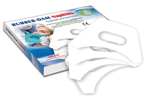 Przejdź do produktu RUBBER DAM NAPKINS - Podkładki pod koferdam 36 szt.