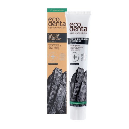 Przejdź do produktu ECODENTA Organic Pasta do zębów WHITENING - z węglem (charcoal) 75ml