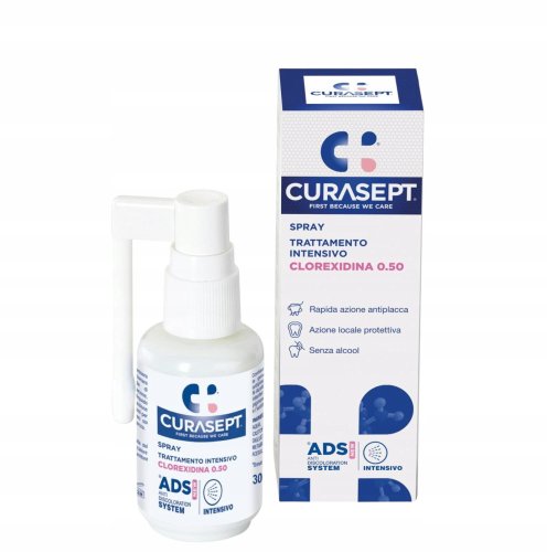 Przejdź do produktu CURASEPT ADS 050 - antybakteryjny spray na stany zapalne z chlorheksydyną 0.50% 30ml