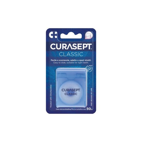 Przejdź do produktu CURASEPT FLOSS stomatologiczna nić woskowana 50m (niebieska)