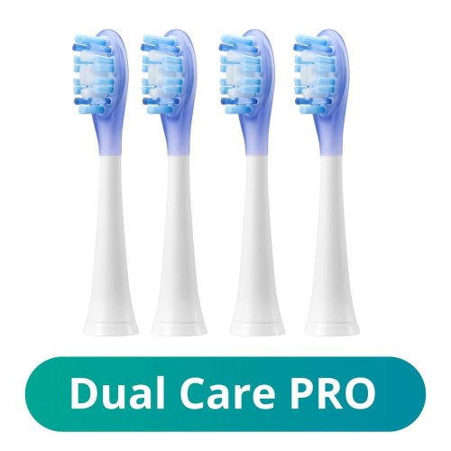 Przejdź do produktu Meriden Końcówki Sonic+ Smart+ Dual Care PRO White - 4szt