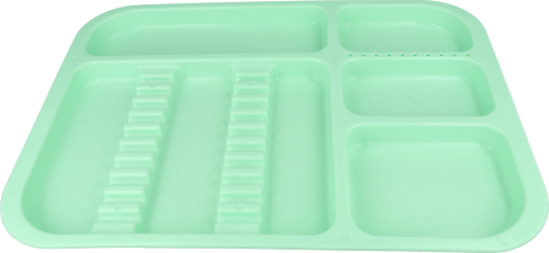 Przejdź do produktu Tacka stomatologiczna 34x24,5x2 cm (plastikowa, autoklawowalna) - zielona