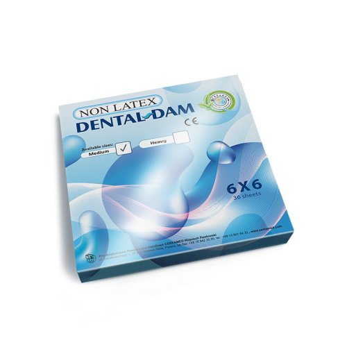 Przejdź do produktu CERKAMED NON-LATEX DENTAL DAM Koferdam stomatologiczny bezlateksowy