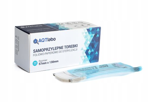 Przejdź do produktu Torebki do sterylizacji 57 x 130 mm AQTlabo