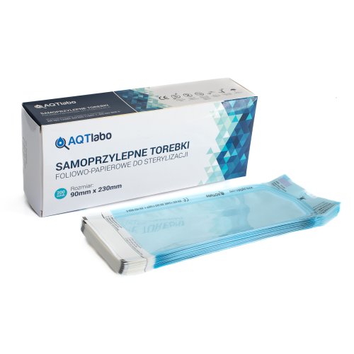 Przejdź do produktu Torebki do sterylizacji 90 x 230 mm AQTlabo