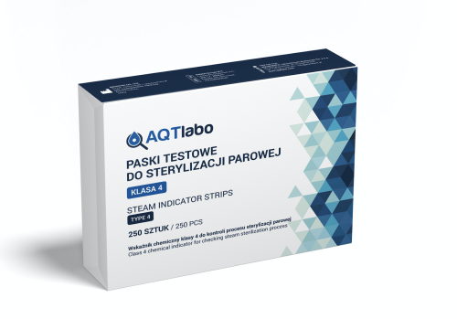 Przejdź do produktu Paski chemiczne do sterylizacji klasy IV AQTlabo
