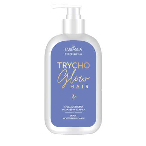 Przejdź do produktu Farmona TRYCHO GLOW Specjalistyczna maska nawilżająca 375ml