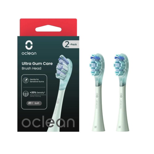 Przejdź do produktu  OCLEAN KOŃCÓWKI Ultra Gum Care 2szt. MIĘTOWY UG02