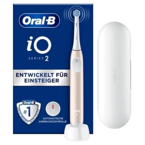 Przejdź do produktu ORAL-B BRAUN SZCZOTECZKA ELEKTRYCZNA iO 2 PINK + ETUI iOS2.1C9.1K (3 programy, 1 końcówka, ETUI)