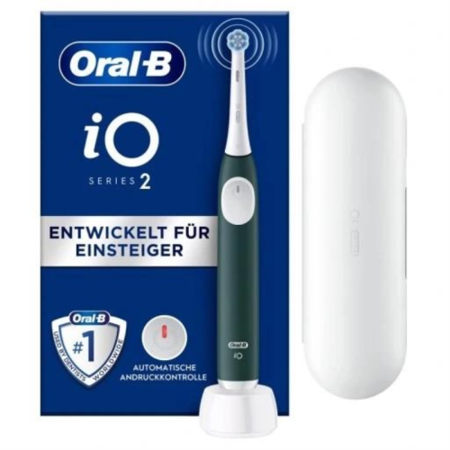 Przejdź do produktu ORAL-B BRAUN SZCZOTECZKA ELEKTRYCZNA iO 2 GREEN + ETUI iOS2.1C9.1K (3 programy, 1 końcówka, ETUI)