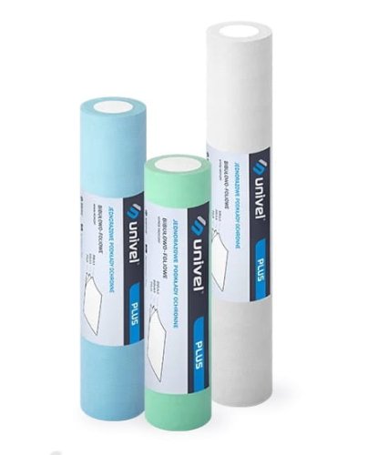 Przejdź do produktu Prześcieradło, podkład podfoliowany, bibułowo-foliowy 70x50  BIAŁE
