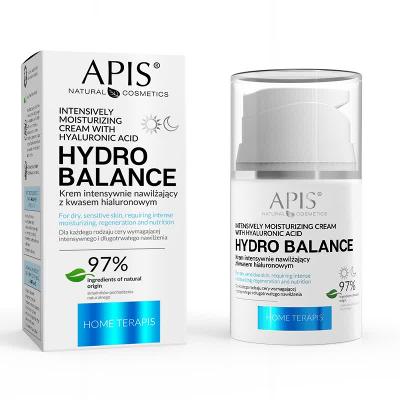 Przejdź do produktu Apis, Hydro Balance Home terApis, Krem z kwasem hialuronowym, 50 ml