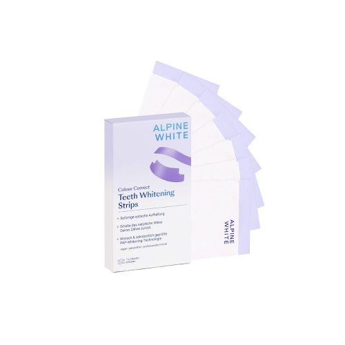 Przejdź do produktu ALPINE WHITE PASKI WYBIELAJĄCE z korektorem koloru 14szt.